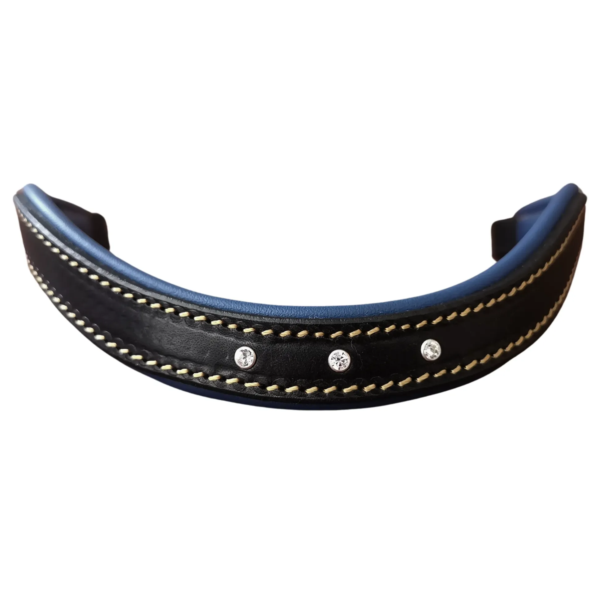 3 rhinestones browband